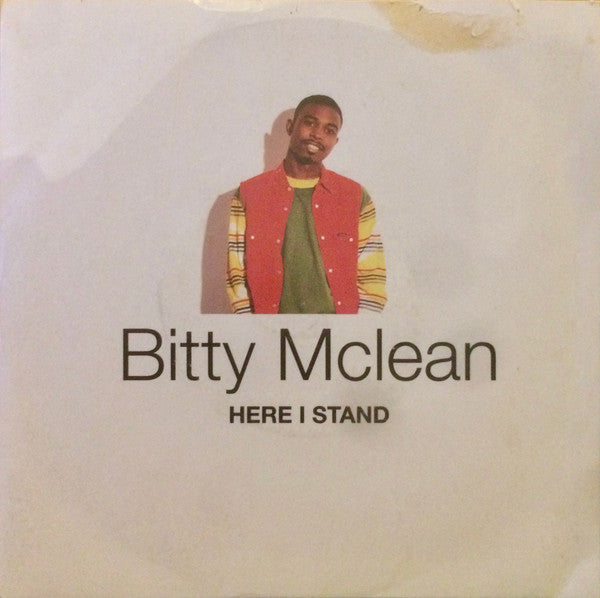 Bitty Mclean : Here I Stand (7", Single)