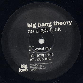 Big Bang Theory : Do U Got Funk? (12", TP)
