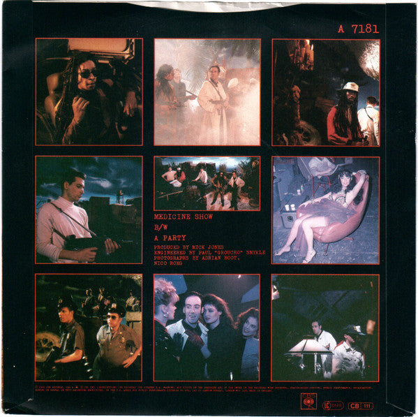 Big Audio Dynamite : Medicine Show (7", Single)