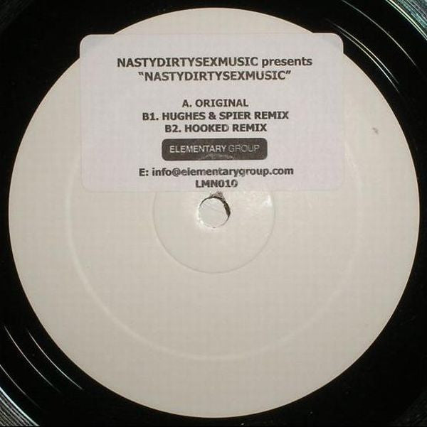 NastyDirtySexMusic : NastyDirtySexMusic (12", W/Lbl)