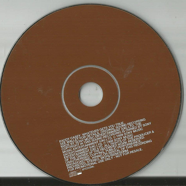 Paddy Casey : Whatever Gets You True (CD, Single, Promo)