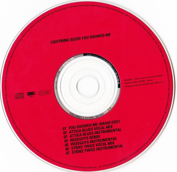 Lightning Seeds : You Showed Me (CD, Single, CD1)