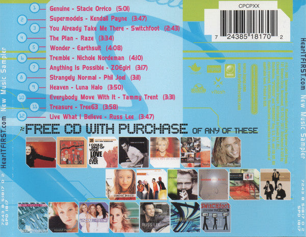 Various : Hearitfirst.com New Music Sampler (CD, Enh, Smplr)