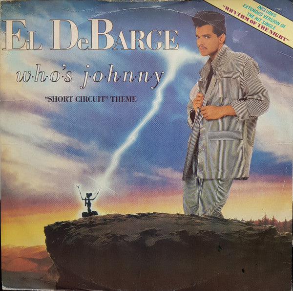 El DeBarge : Who's Johnny ("Short Circuit" Theme) (12", Single)