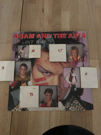 Adam And The Ants : Ant Rap (7", Single, Win)