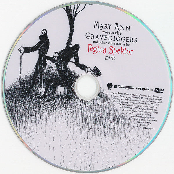 Regina Spektor : Mary Ann Meets The Gravediggers And Other Short Stories (CD, Comp + DVD-V, PAL)