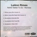 LeAnn Rimes : Nothin' Better To Do - Remixes (CDr, Promo)