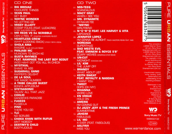 Various : Pure Urban Essentials (2xCD, Comp)