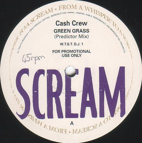 Cash Crew : Green Grass (12", Promo)