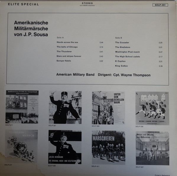American Military Band : Sousa-Märsche (LP)
