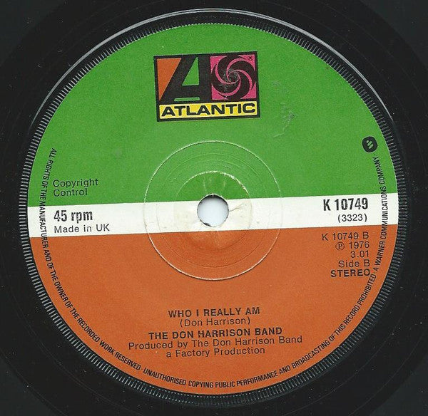 The Don Harrison Band : Sixteen Tons (7", Single, Sol)