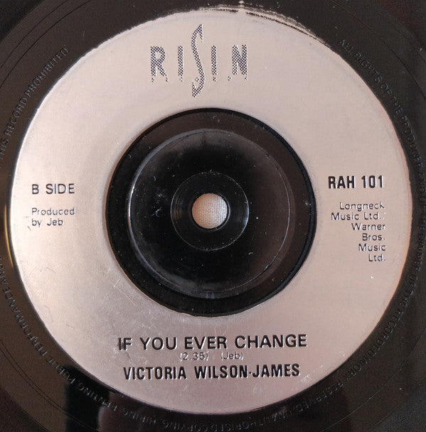 Victoria Wilson-James : I Want You In My Movie (7")