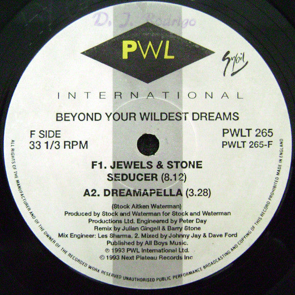 Sybil : Beyond Your Wildest Dreams (7")