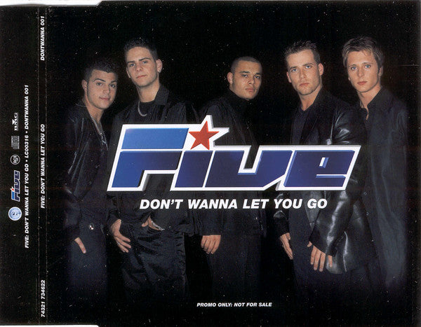Five : Don't Wanna Let You Go (CD, Single, Promo)
