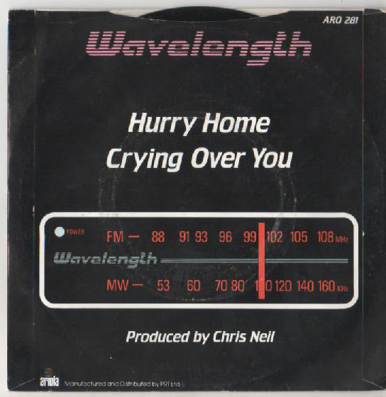 Wavelength (5) : Hurry Home (7", Single)