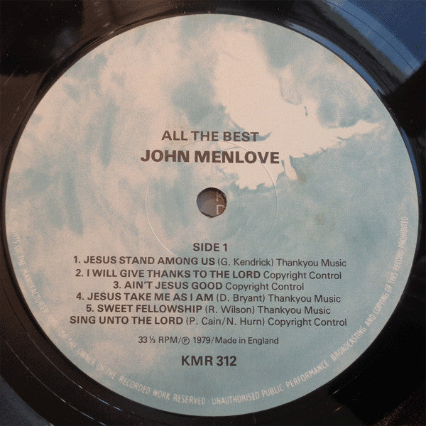 John Menlove : All The Best (LP)