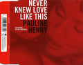 Pauline Henry Featuring Wayne Marshall (3) : Never Knew Love Like This (CD, Single)