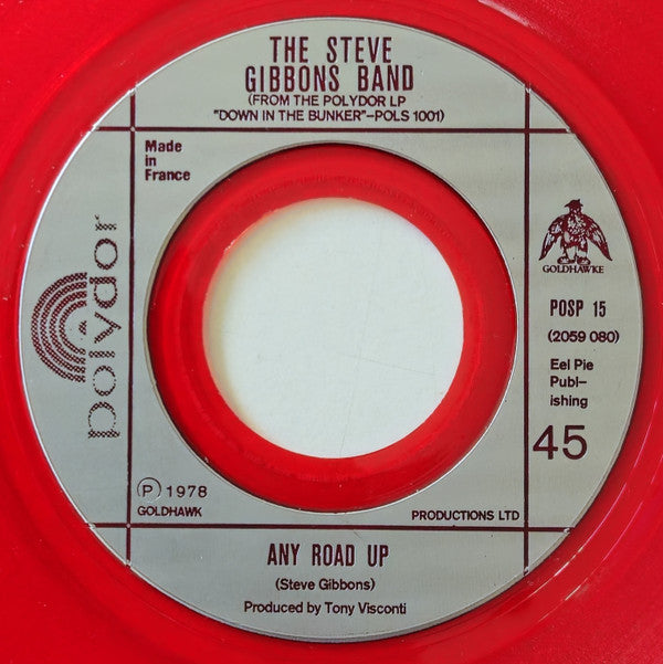 Steve Gibbons Band : Get Up And Dance (7", Single, Red)