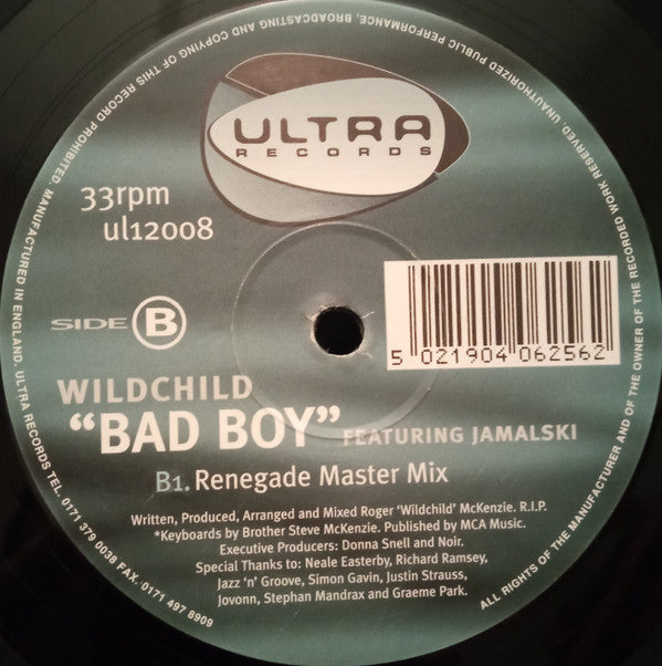 Wildchild : The Unreleased Project (12")