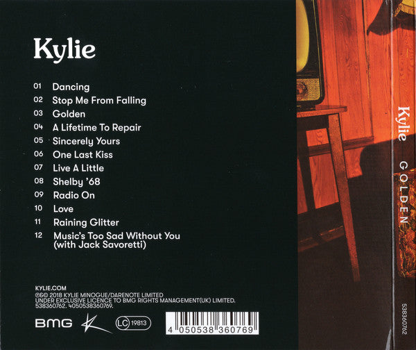 Kylie Minogue : Golden (CD, Album)