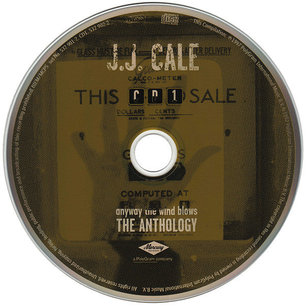 J.J. Cale : Anyway The Wind Blows - The Anthology (2xCD, Comp, RP)
