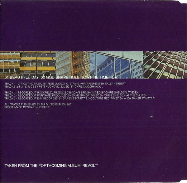 3 Colours Red : Beautiful Day (CD, Single, CD1)