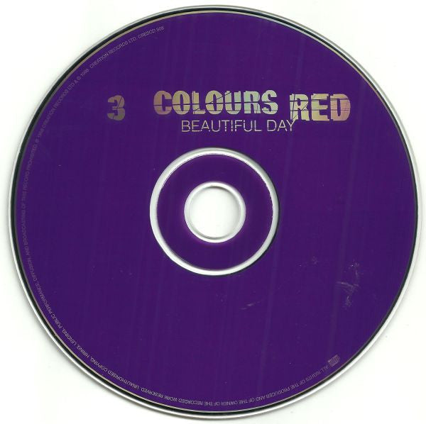 3 Colours Red : Beautiful Day (CD, Single, CD1)
