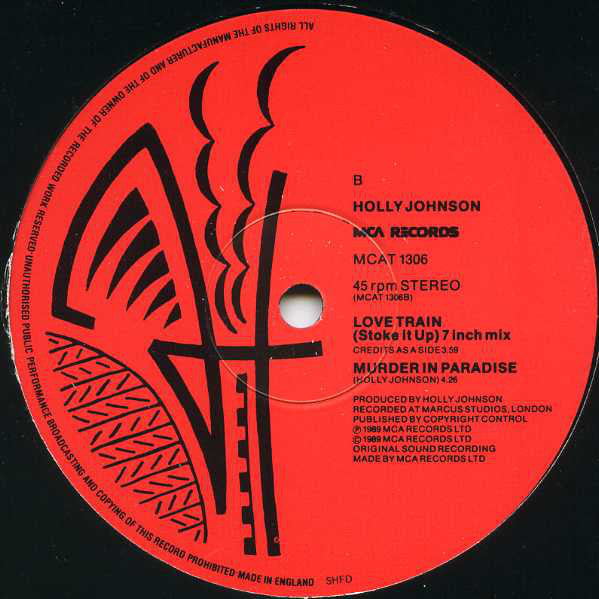 Holly Johnson : Love Train (12", Single, Ora)