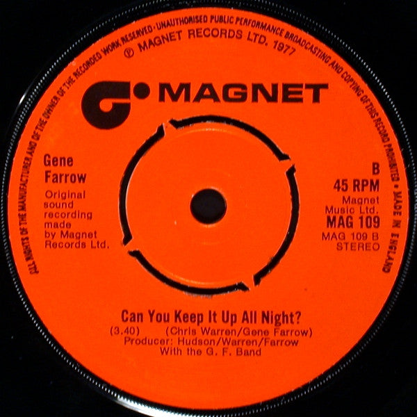 Gene Farrow : Move Your Body (7")