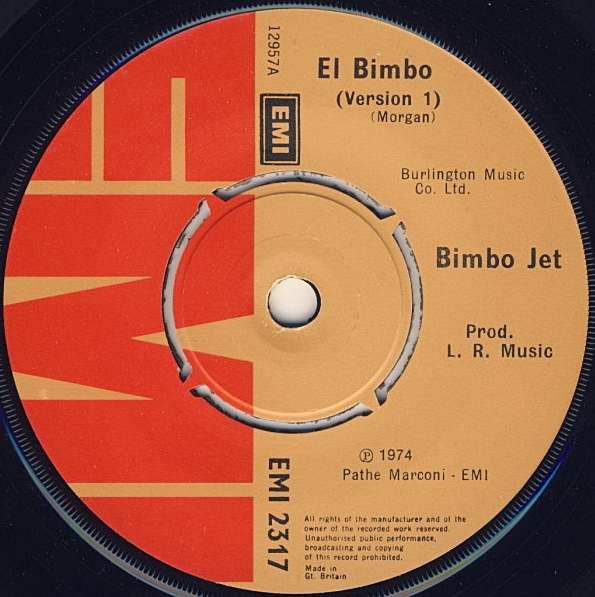 Bimbo Jet : El Bimbo (7", Single)