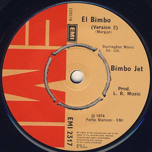 Bimbo Jet : El Bimbo (7", Single)