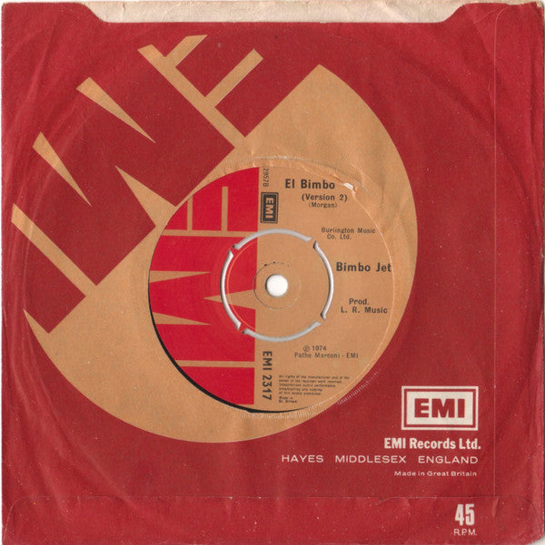 Bimbo Jet : El Bimbo (7", Single)