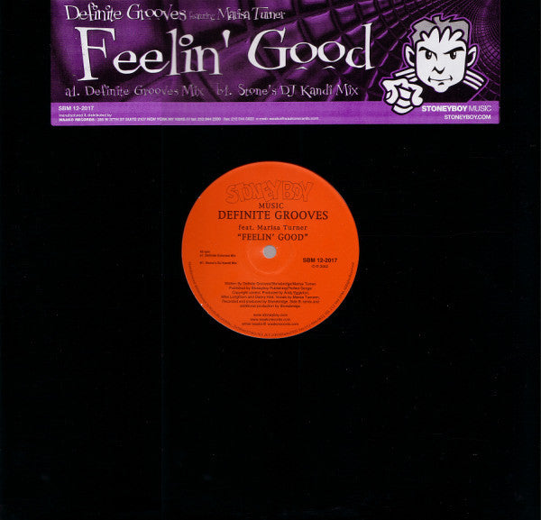 Definite Grooves Feat. Marisa Turner : Feelin' Good (12")