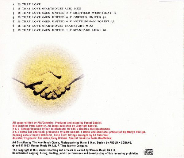 Men United : Is That Love (CD, Maxi)