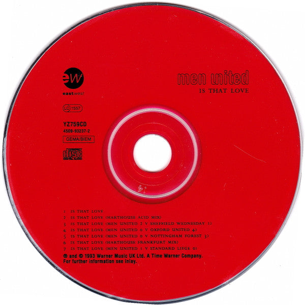 Men United : Is That Love (CD, Maxi)