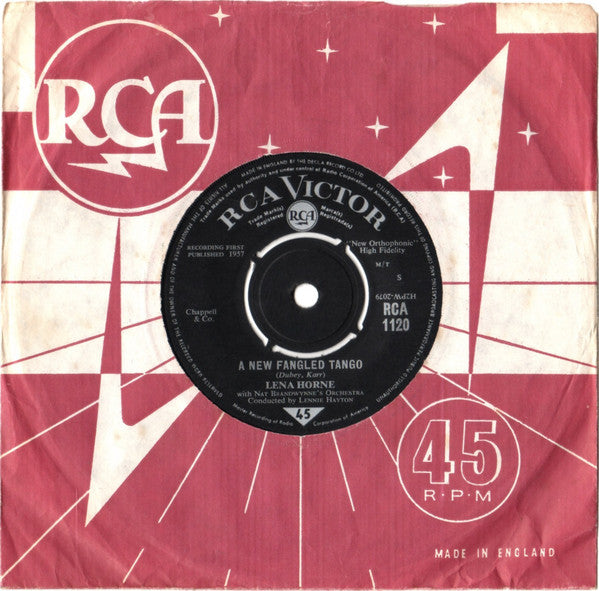Lena Horne With Nat Brandwynne & His Orchestra : Honeysuckle Rose (7", Single, RE, M/T)