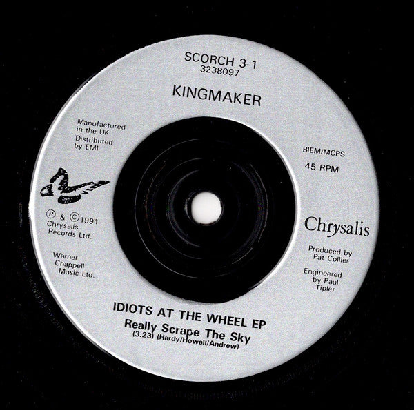 Kingmaker : Idiots At The Wheel EP (7", EP)