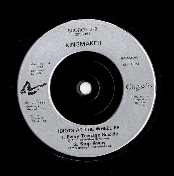Kingmaker : Idiots At The Wheel EP (7", EP)