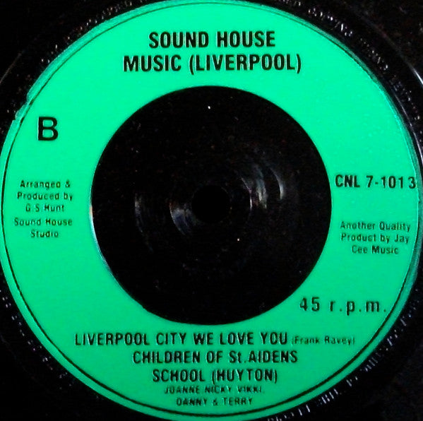 Various Featuring Ken Dodd / Children Of St. Aidens School (Huyton) : Red And Blue Together / Liverpool City We Love You (7", Single)