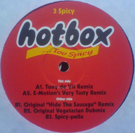 Hotbox : Too Spicy (Promo 2) (12")