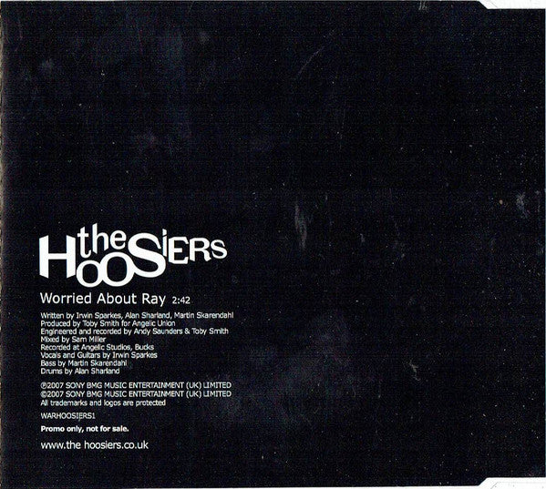 The Hoosiers : Worried About Ray (CD, Single, Promo)