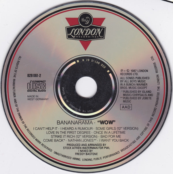 Bananarama : Wow! (CD, Album)