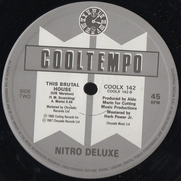 Nitro Deluxe : This Brutal House (12", RE)