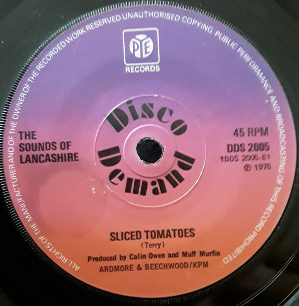 The Sounds Of Lancashire : Back To Bach (7", sol)