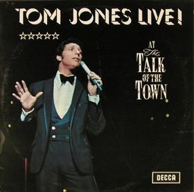 Tom Jones : Tom Jones Live! At The Talk Of The Town (LP, Album, Mono, RE)