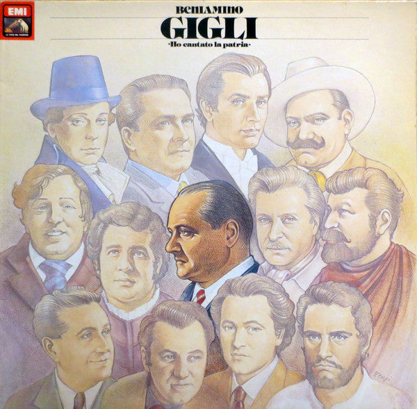 Beniamino Gigli : Ho Cantato La Patria (LP, Comp)