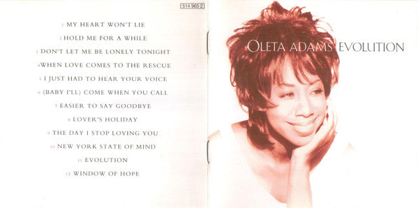 Oleta Adams : Evolution (CD, Album)