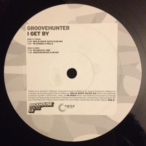 Groovehunter : I Get By (12")