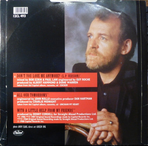 Joe Cocker : Don't You Love Me Any More (12", Maxi)