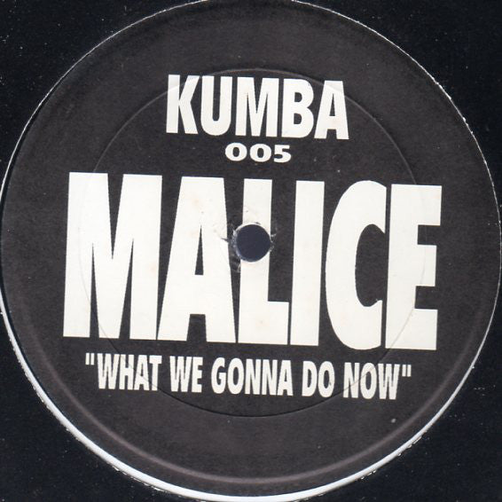 Malice (14) : What We Gonna Do Now (12")